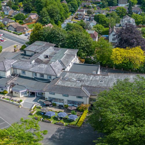 Reigate Manor aerial