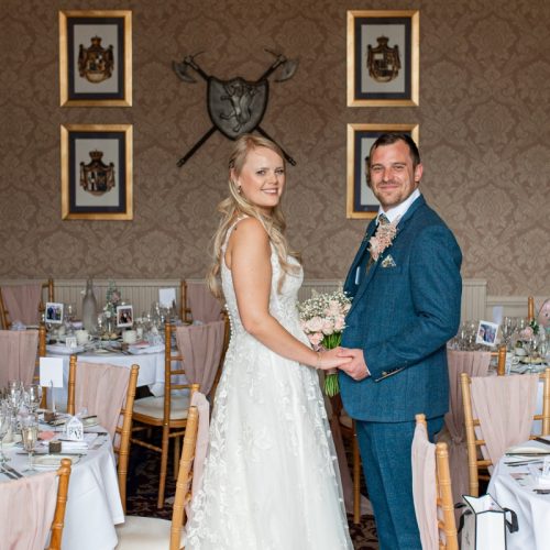 Emily & Mark Wedding Breakfast at Reigate Manor